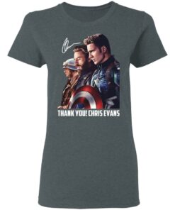 Captain America Thank You Chris Evans Signature Shirt 2