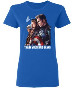 Captain America Thank You Chris Evans Signature Shirt 4