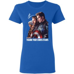 Captain America Thank You Chris Evans Signature Shirt 4