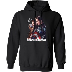 Captain America Thank You Chris Evans Signature Shirt 6