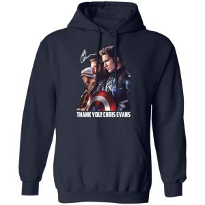 Captain America Thank You Chris Evans Signature Shirt 7