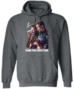 Captain America Thank You Chris Evans Signature Shirt 8
