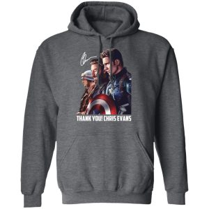 Captain America Thank You Chris Evans Signature Shirt 8