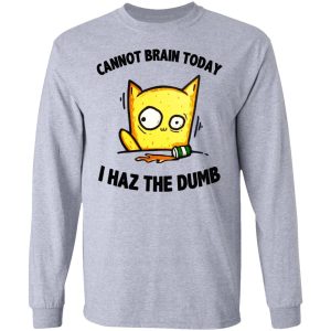 Cat Cannot Brain Today I Haz The Dumb Shirt 2