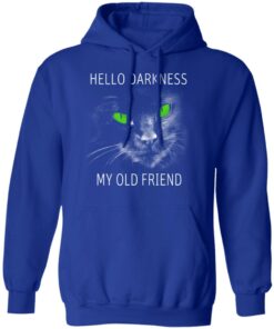 Cat Lovers Hello Darkness My Old Friend T Shirts 9