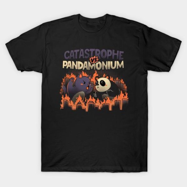 Catastrophe Vs Pandamonium T-shirt