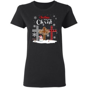 Christmas Begins With Christ Shirt 13