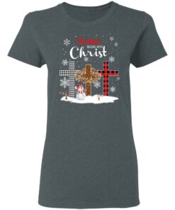 Christmas Begins With Christ Shirt 2