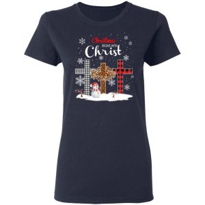 Christmas Begins With Christ Shirt 3