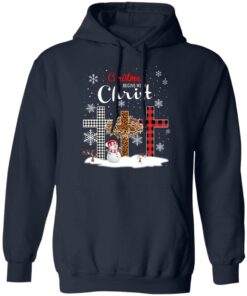 Christmas Begins With Christ Shirt 7