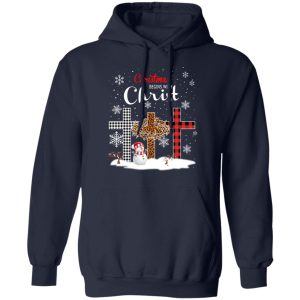 Christmas Begins With Christ Shirt 7