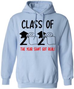 Class Of 2020 The Year Shit Got Real T Shirts 7