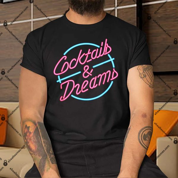 Cocktails And Dreams Retro 80s