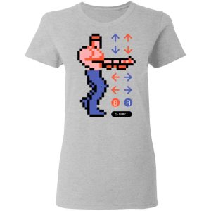 Contra Konami Code Shirt 12