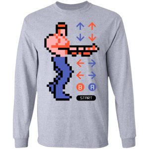 Contra Konami Code Shirt 2