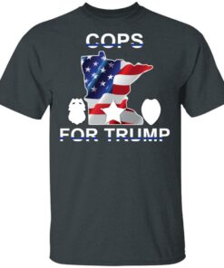 Cops For Donald Trump 2020 To President T Shirts 1