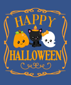 Cute Black Cat Ghost Pumpkin Halloween T-shirt 1 Cute Black Cat Ghost Pumpkin Halloween T shirt 2