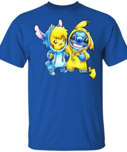 Cute Stitch Pokemon T Shirts 12