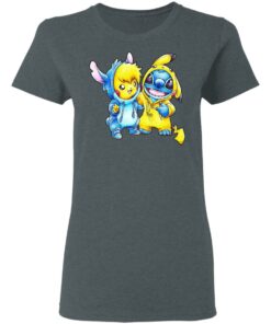 Cute Stitch Pokemon T Shirts 2