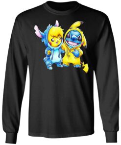 Cute Stitch Pokemon T Shirts 5