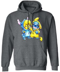 Cute Stitch Pokemon T Shirts 8