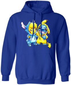 Cute Stitch Pokemon T Shirts 9