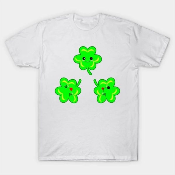 Cute and Kawaii Shamrocks St. Patrick’s Day shirt