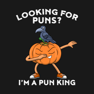 Dabbing pumpkin looking for puns I’m a pun king T-shirt