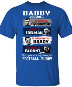 Daddy You Are As Brave As Gronkowski As Fast As Edelman As Intelligent As Brady As Strong As Blount T-Shirts, Hoodies, Sweater 3 Daddy You Are As Brave As Gronkowski As Fast As Edelman As Intelligent As Brady As Strong As Blount T Shirts Hoodies Sweater 12