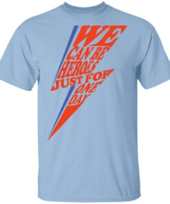 David Bowie We Can Be Heroes Just For One Day T Shirts 1