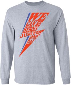David Bowie We Can Be Heroes Just For One Day T-Shirts 4 David Bowie We Can Be Heroes Just For One Day T Shirts 2