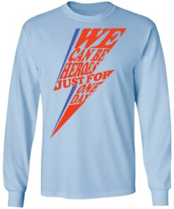 David Bowie We Can Be Heroes Just For One Day T-Shirts 6 David Bowie We Can Be Heroes Just For One Day T Shirts 4