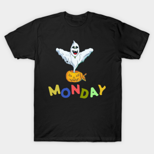 Day of the week Halloween Group Costume Monday T-shirt