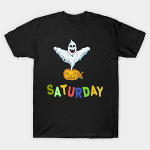 Day of the week Halloween Group Costume Saturday T-shirt