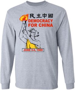 Democracy For China June 3 4 1989 T Shirts Hoodies Sweater 2