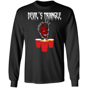 Devil's Triangle Drinking Game T Shirts Hoodies Sweatshirt 5