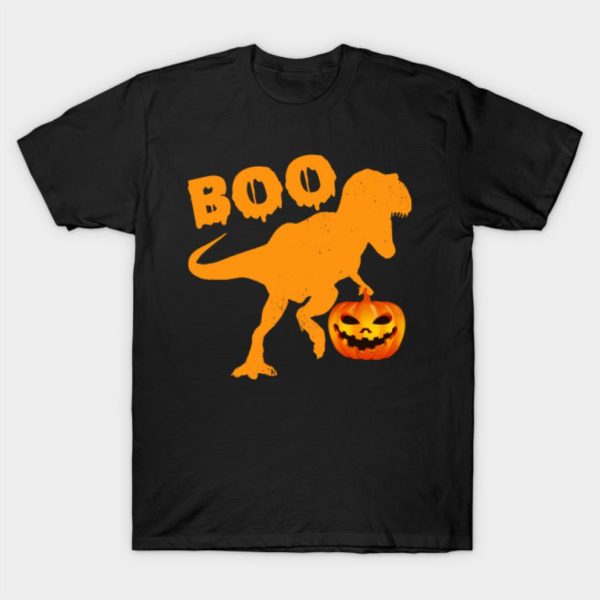 Dinosaur Pumpkin Halloween T-Shirt