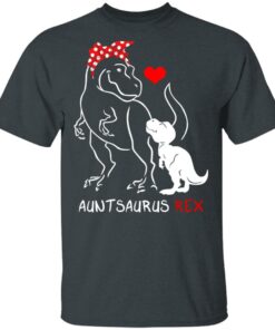 Dinosaurus Auntsaurus Rex Funny Aunt T Shirts 1