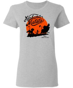 Disney Lion King Hakuna Matata Trio Orange Sunset Shirt 3 Disney Lion King Hakuna Matata Trio Orange Sunset Shirt 12