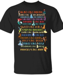 Disney Princess Brave Like Merida Noble Like Pocahontas T Shirts Hoodies Sweater 1