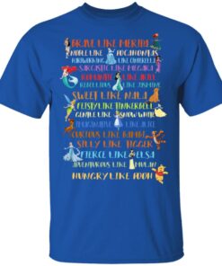 Disney Princess Brave Like Merida Noble Like Pocahontas T Shirts Hoodies Sweater 12