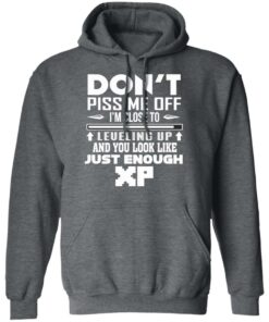 Don't Piss Me Off I'm Close To Leveling Up And You Look Like Just Enough XP T Shirts Hoodies Sweater 8