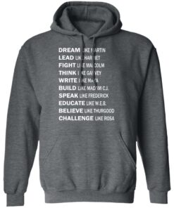 Dream Like Martin Lead Like Harriet Fight Like Malcolm T-Shirts, Hoodies, Sweater 11 Dream Like Martin Lead Like Harriet Fight Like Malcolm T Shirts Hoodies Sweater 8
