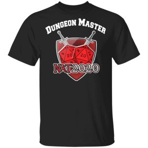 Dungeon Master Nat 20 DnD D20 Dungeons Dragons T-Shirts, Hoodies, Sweater