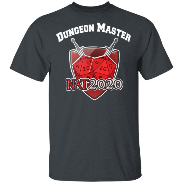 Dungeon Master Nat 20 DnD D20 Dungeons Dragons T-Shirts, Hoodies, Sweater