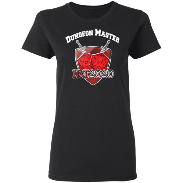 Dungeon Master Nat 20 DnD D20 Dungeons Dragons T-Shirts, Hoodies, Sweater
