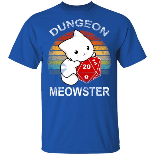 Dungeon Meowster Retro Vintage Funny Cat T-Shirts, Hoodies, Sweater