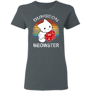 Dungeon Meowster Retro Vintage Funny Cat T Shirts Hoodies Sweater 2