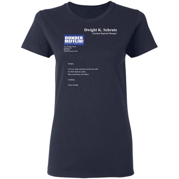 Dwight K. Schrute – Dunder Mifflin Paper Company T-Shirts