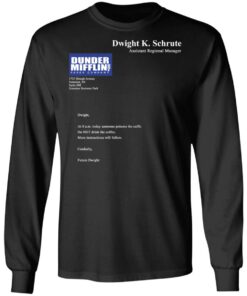 Dwight K Schrute Dunder Mifflin Paper Company T Shirts 5